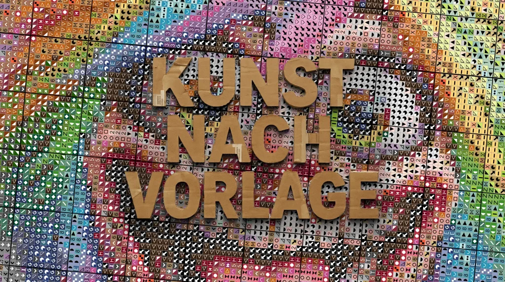 Kunst nach Vorlage
